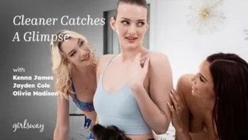 Cleaner Catches a Glimpse